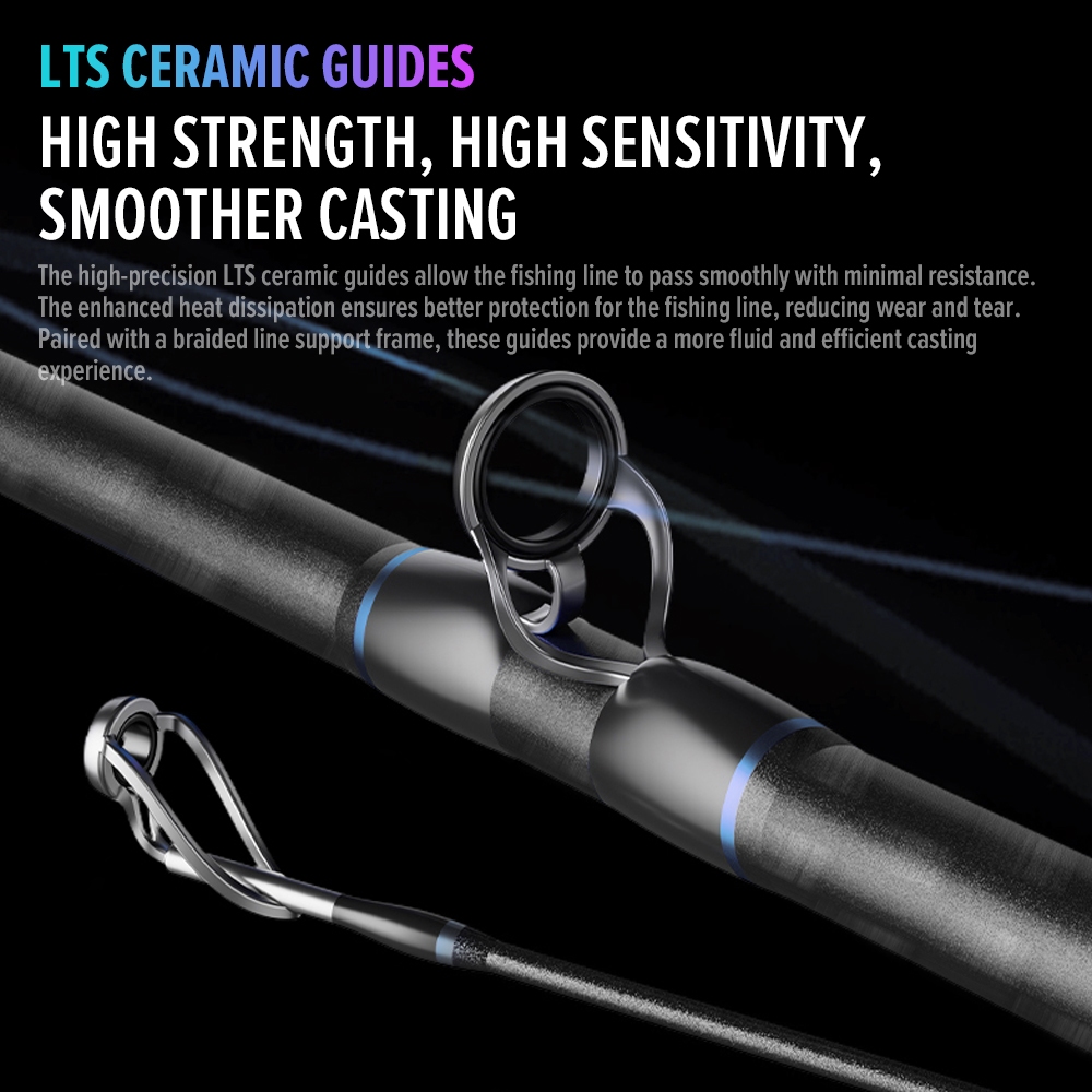 KastKing Royale Legend III Baitcasting Fishing Rod 2.13 m 5
