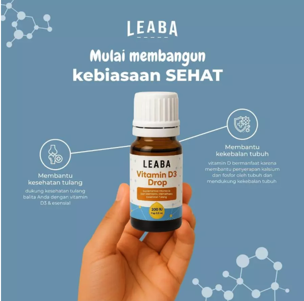 LEABA Vitamin D3 400 IU 4