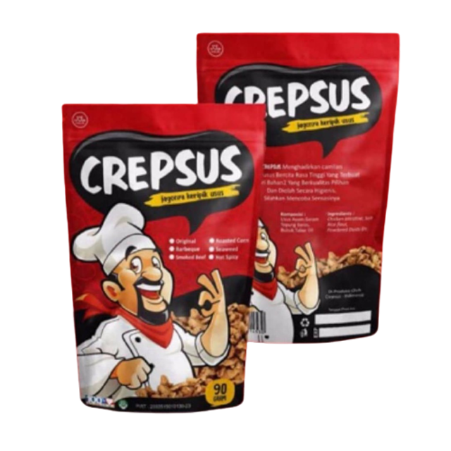 Crepsus  Snack Keripik Usus Ayam