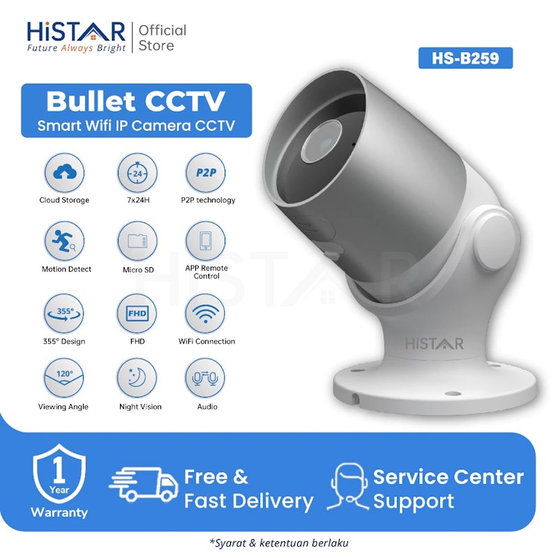 HiSTAR Smart IP Camera CCTV 5
