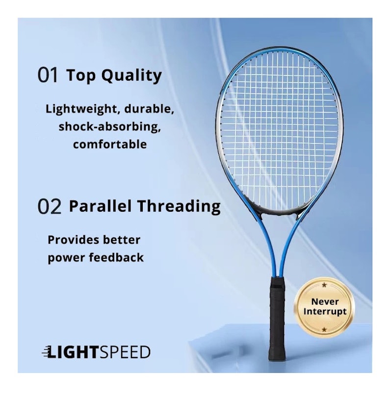 Lightspeed Carbon Fiber Tennis Racket 3