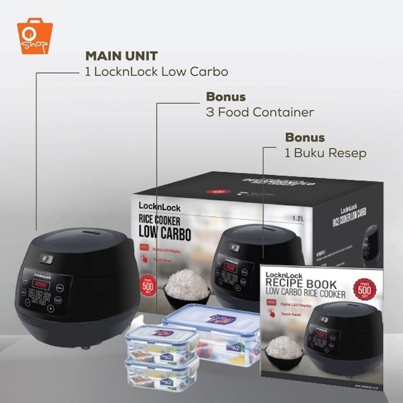Small Low Carbo Rice Cooker 2