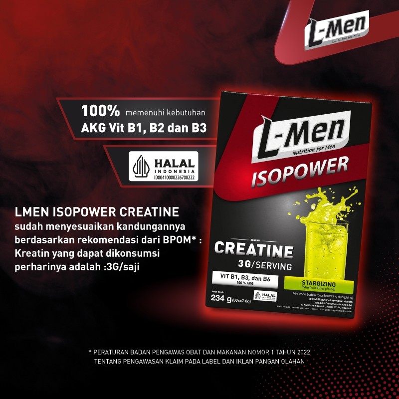 Nutrifood L-Men Isopower Creatine Stargizing