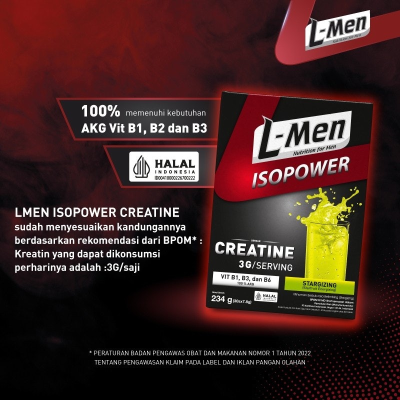 L-Men Isopower Creatine Stargizing 4