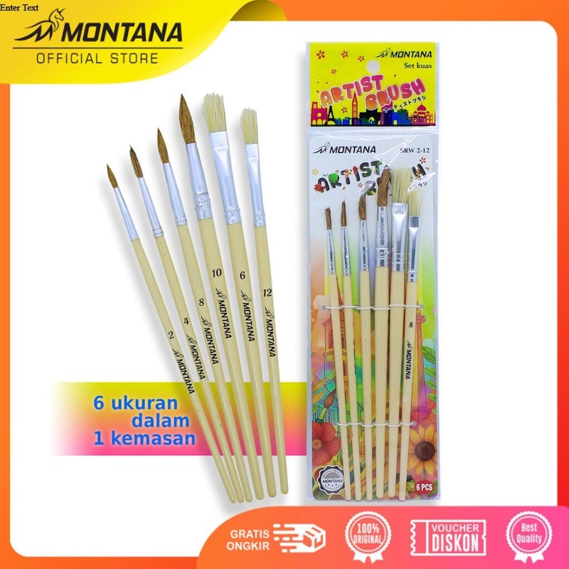 Montana Art Brush Set 4
