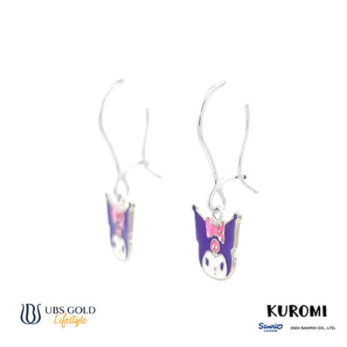 Untung Bersama Sejahtera UBS Gold Anting Emas Anak Sanrio Kuromi 17K Whitegold AAZ0039