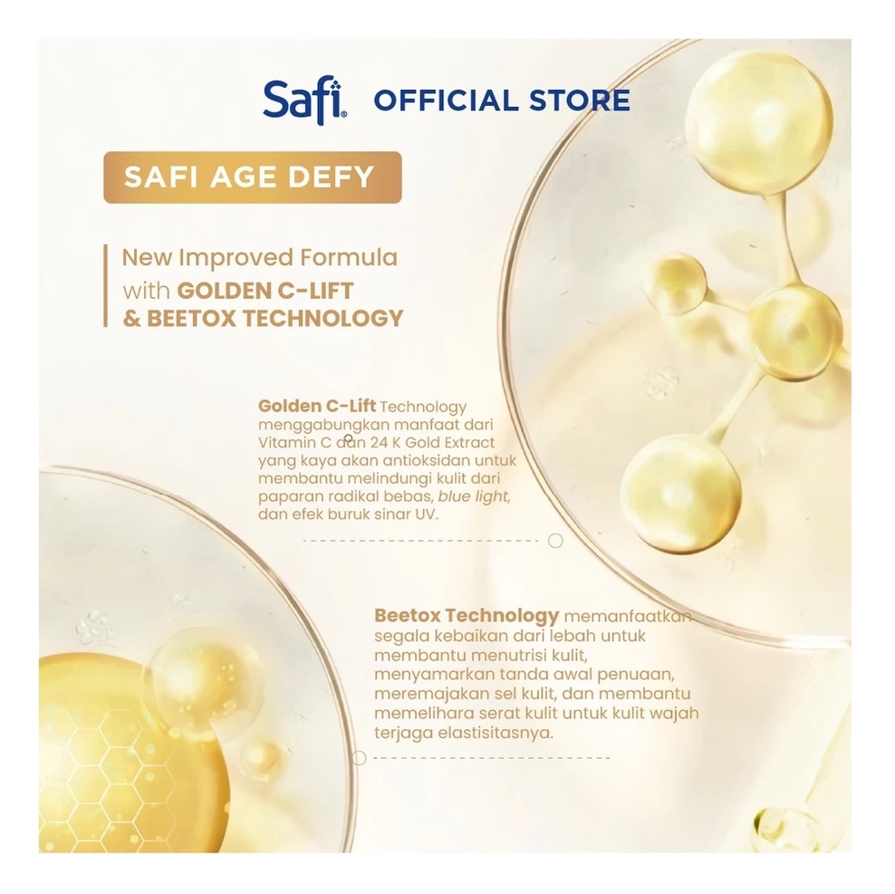 Safi Age Defy Gold Water Essence  5