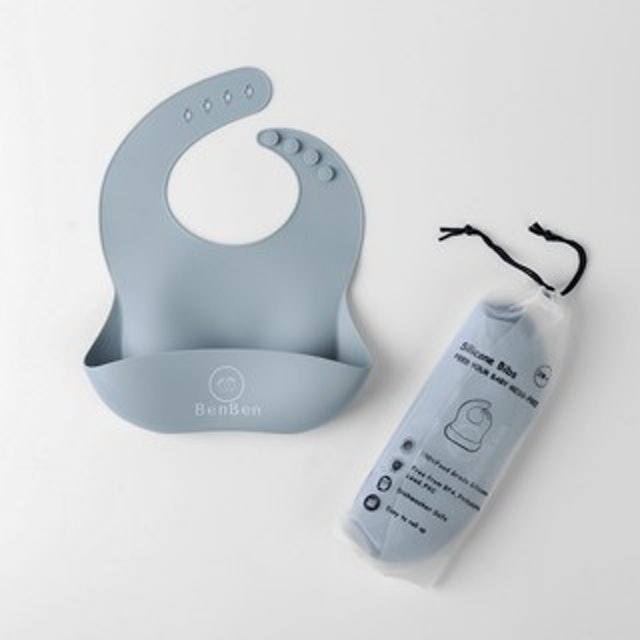 Benben Premium Silicone Baby Bibs