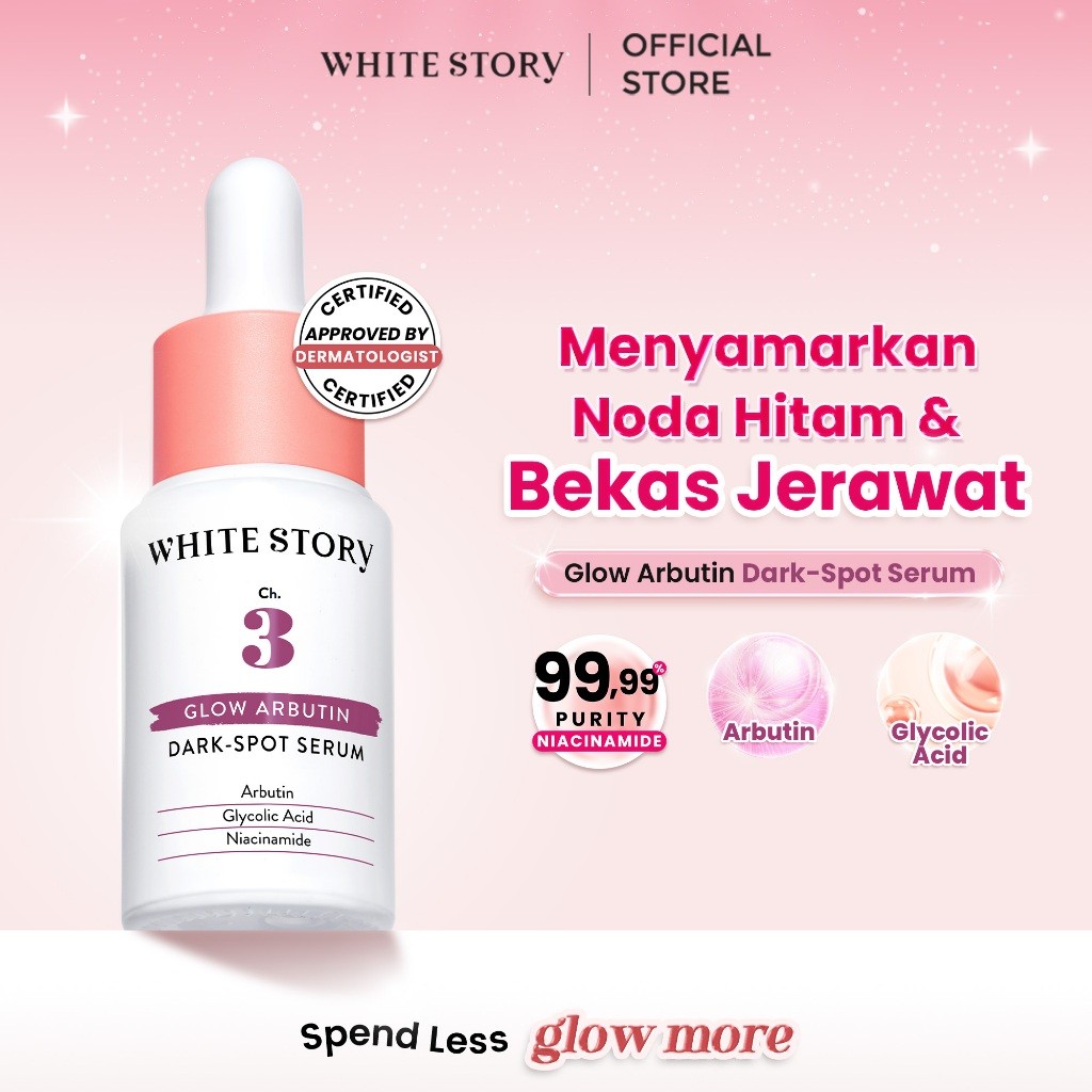 Natura Deca Kosmetika White Story Glow Arbutin Dark-Spot Serum