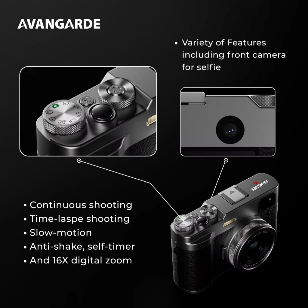  Avangarde VX 48MP Autofocus Digital Camera