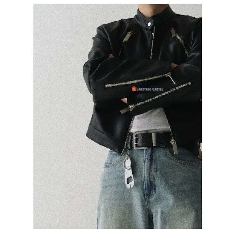 JNK x JERI Jaket Crop Boxy Granger Mafia 2