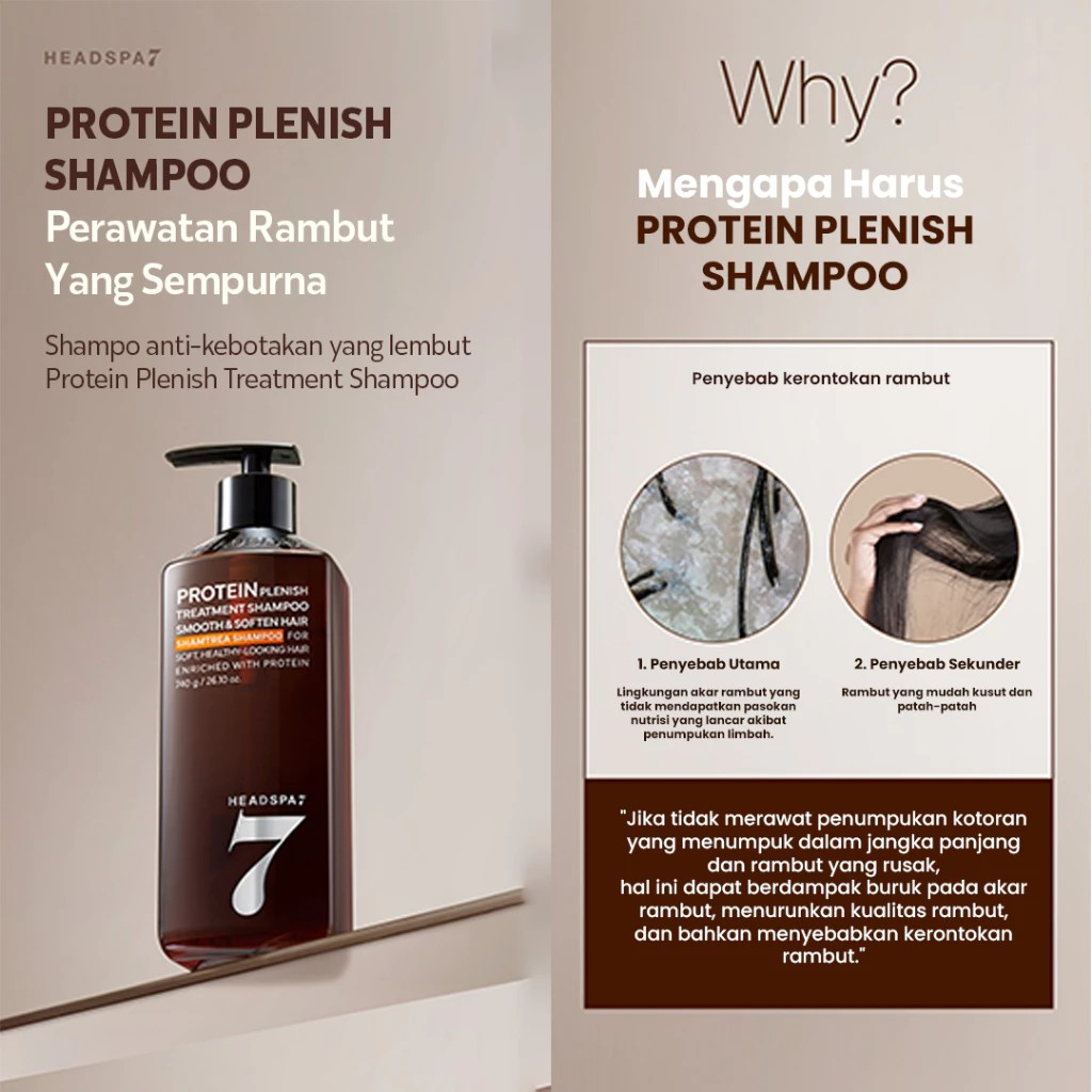 HEADSPA7 Protein Plenish Treatment Shampoo 4