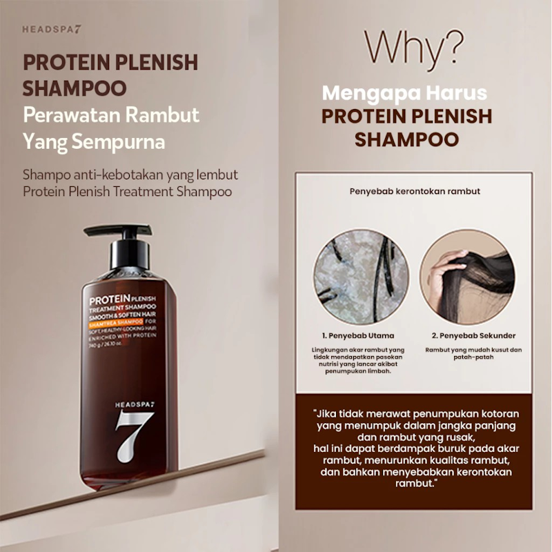 HEADSPA7 Protein Plenish Treatment Shampoo 4