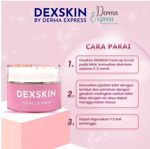 Samudra Estetika Perkasa DEXSKIN Fresh Lip Scrub 