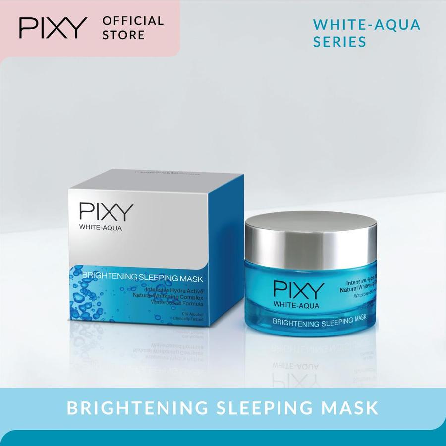 Mandom Indonesia PIXY White-Aqua Brightening Sleeping Mask
