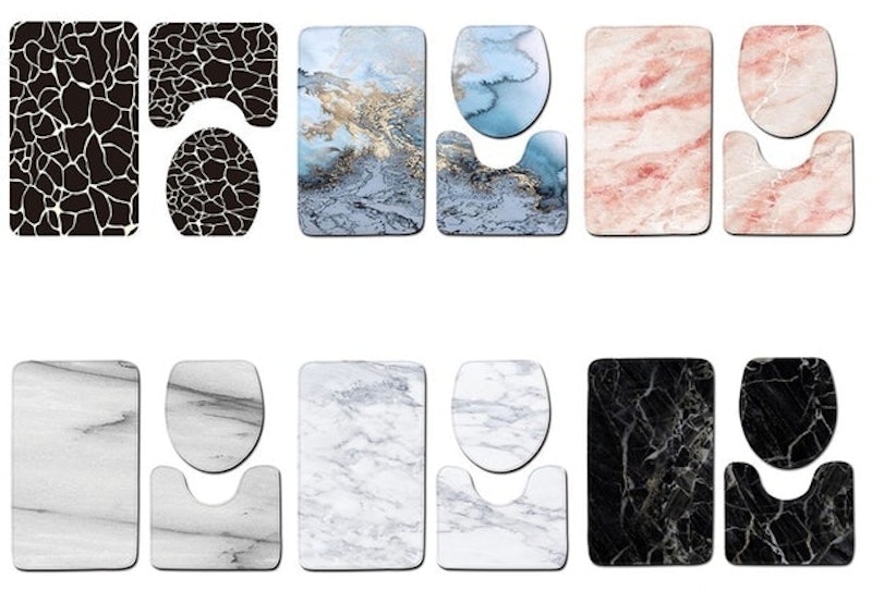 3Pcs Bathroom Mat Set 2