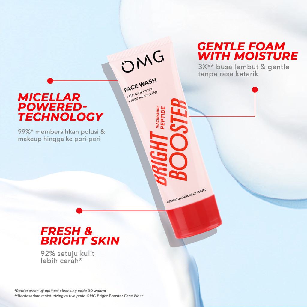 Paragon Technology and Innovation OMG Bright Booster Face Wash