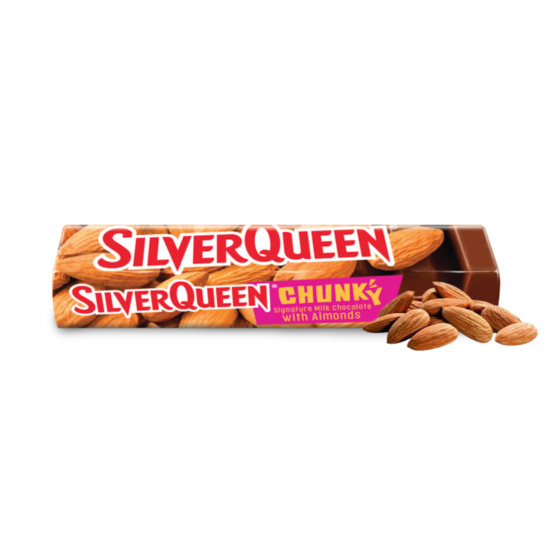 SilverQueen Chunky Milk Chocolate with Almonds 4