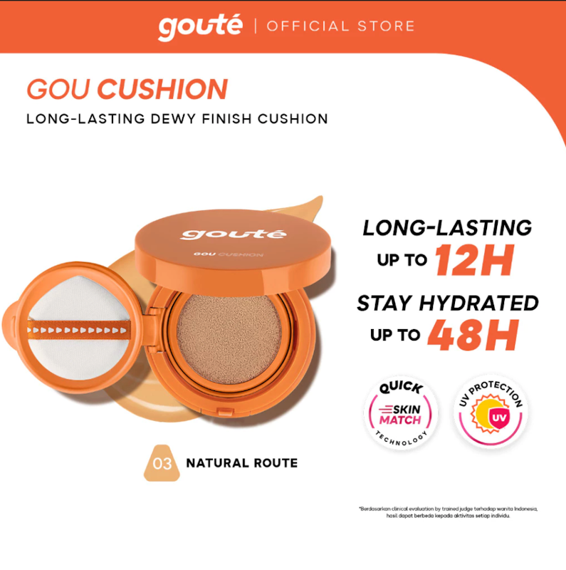 Gou Cushion Dewy Finish Cushion 03 Natural Route 2