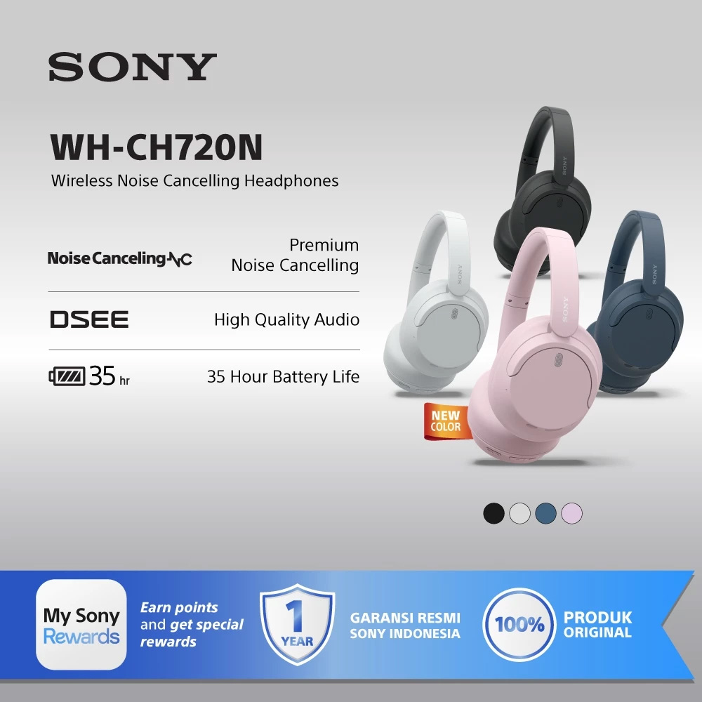 Sony Group Corporation Sony Wireless Noise Cancelling Headphones WH-CH720N
