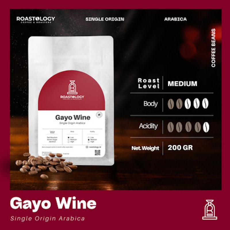 ROASTOLOGY Gayo Wine Specialty Coffee 2