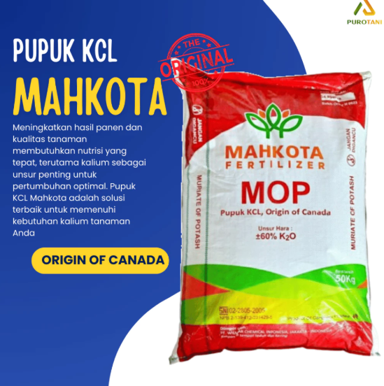 Mahkota Fertilizer MOP Pupuk KCL 50 kg 2