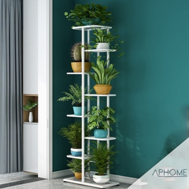 APHOME Ginan Rak Tanaman Bunga 9 Pot