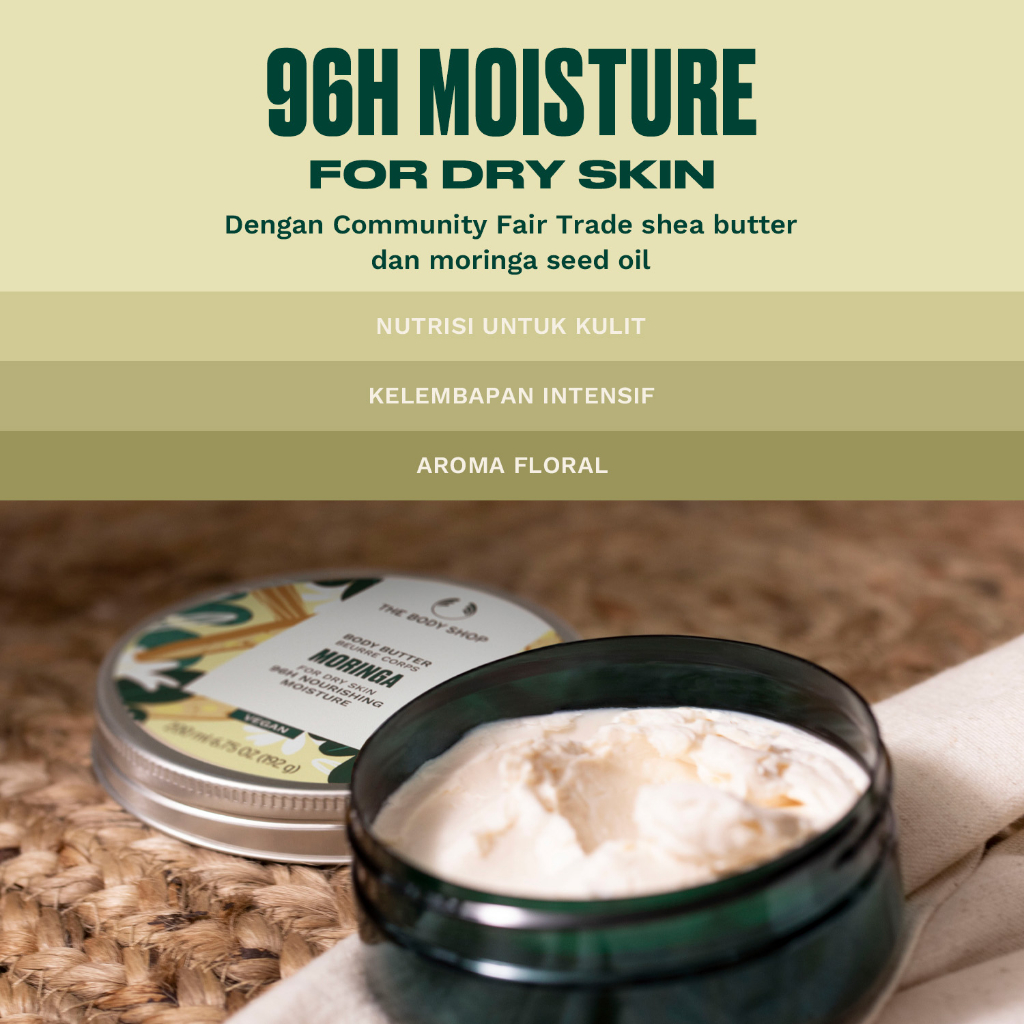 The Body Shop New Moringa Body Butter