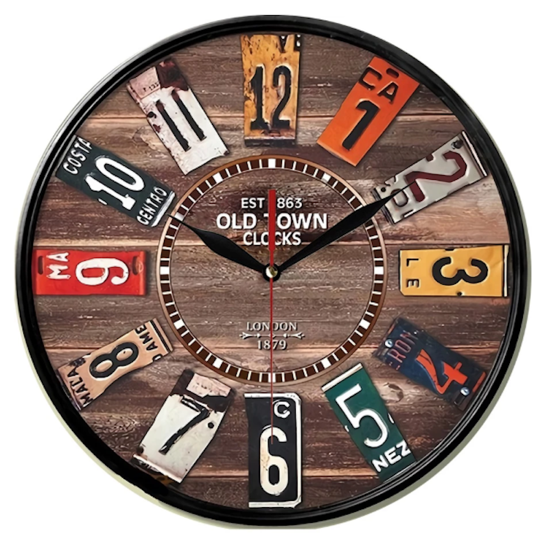 Dections Jam Dinding Vintage Aesthetic 2