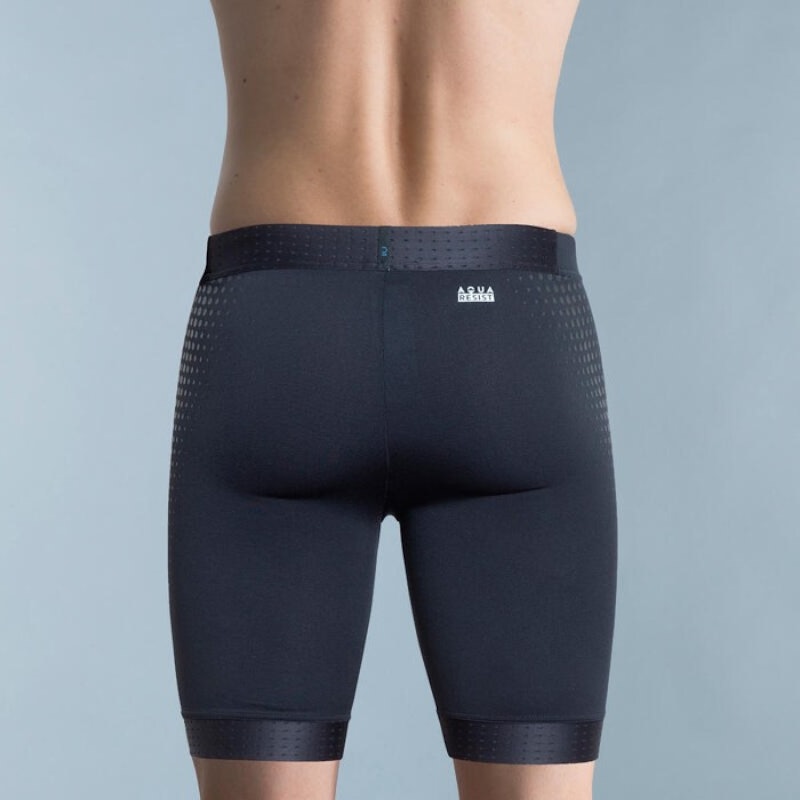 Decathlon NABAIJI Swimming Jammer Fiti Black Hexagon 4