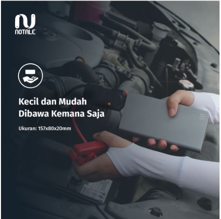 Inti Nya Teknologi Notale Portable Car Jumper Starter NTL-CJ372