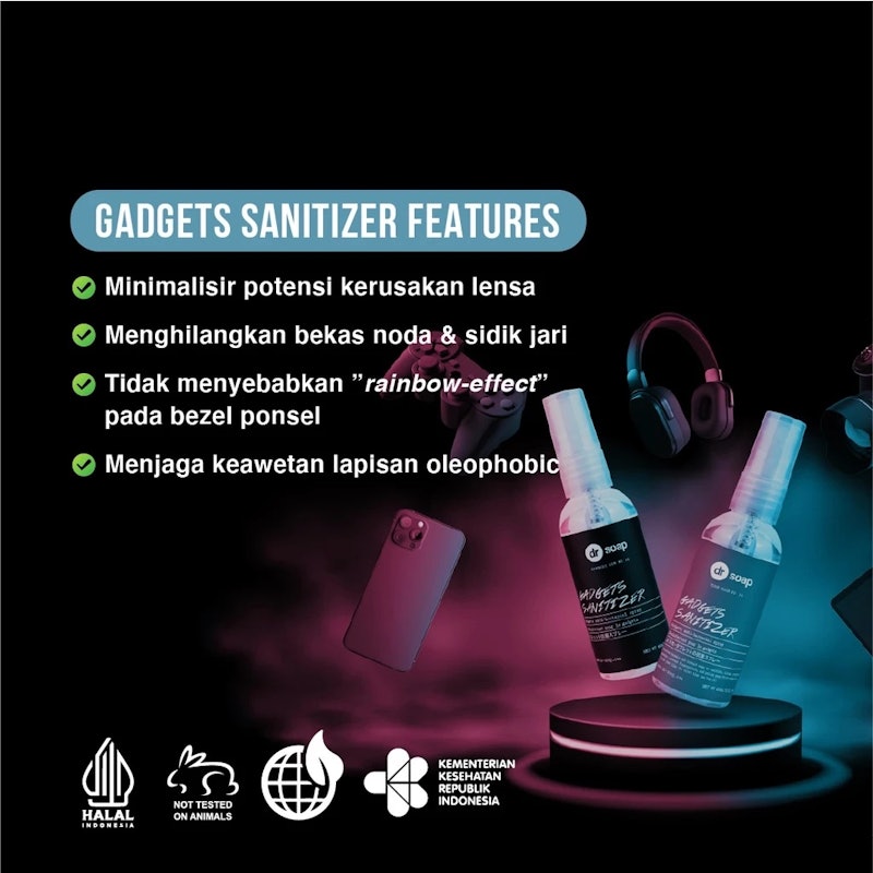 dr soap® Gadgets Sanitizer (Cloud Klair) 3