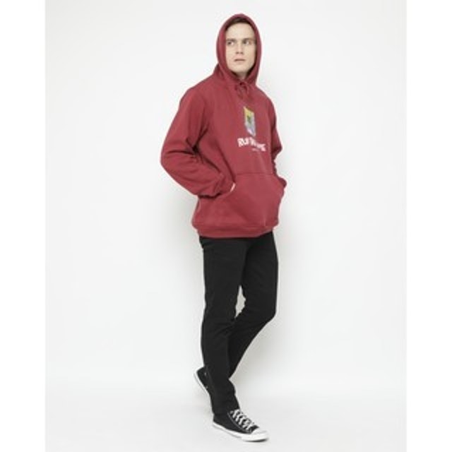 Hoodie Run The Game Maroon 3