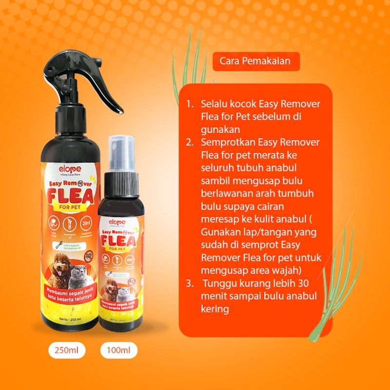 ELOPE Easy Remover Flea for Pets 4