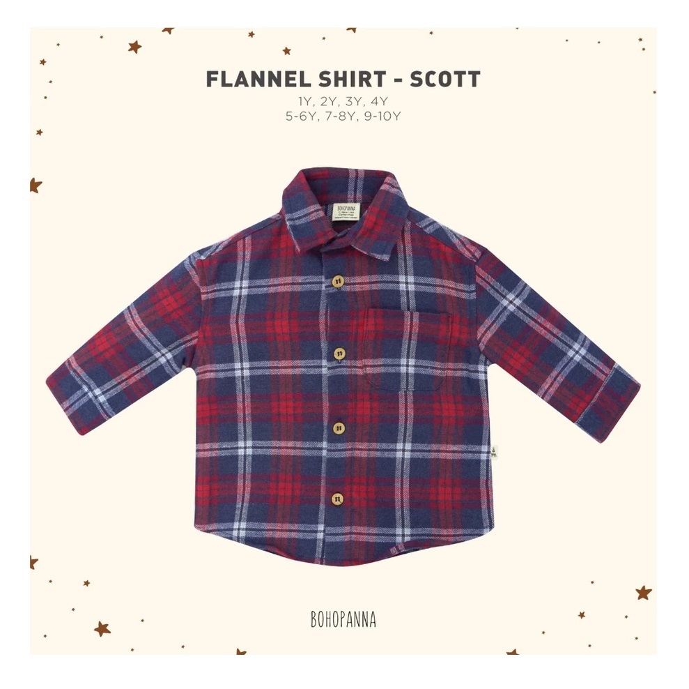Hypefast Karya Nusantara Bohopanna Flannel Shirt 