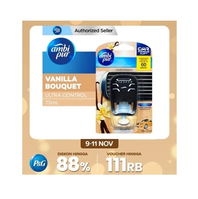 Procter & Gamble Ambipur Car Premium Clip Vanilla Bouquet