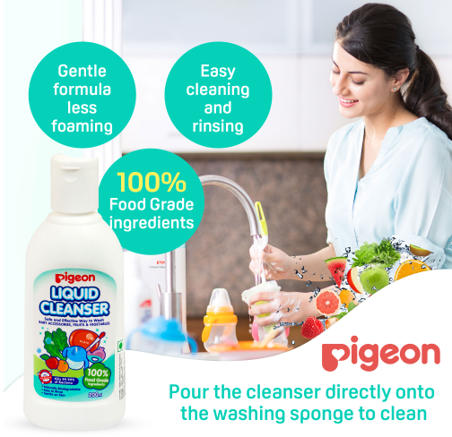 Pigeon Liquid Cleanser For Nursing Products 4