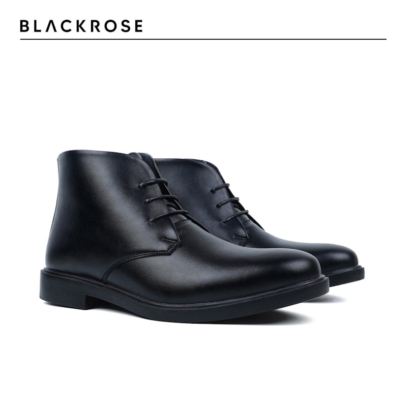 BLACKROSE PDH Desert Boots Black 4