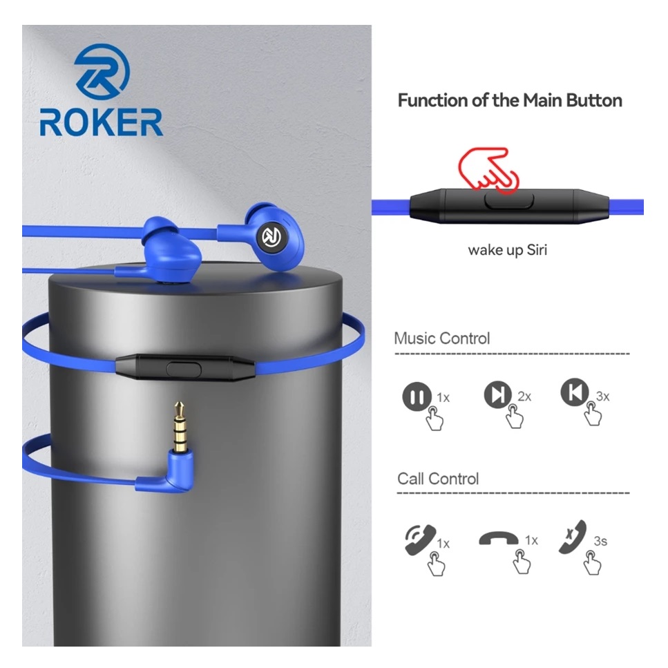 Roker Gaming Earphone G388
