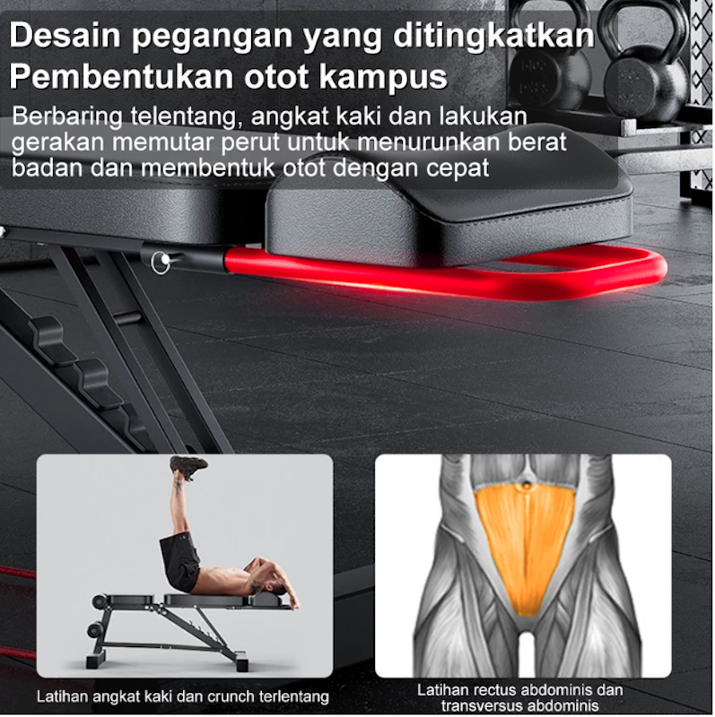 OneTwoFit Sit Up Bench 5