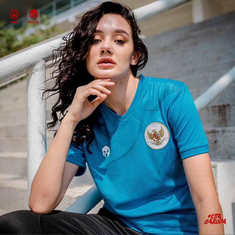 Timnas Baju Latihan Garuda Training Jersey Code 1013GR 3