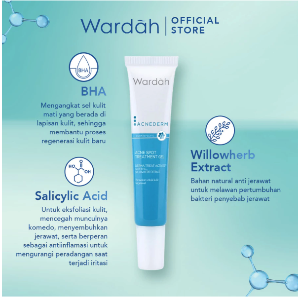 Paragon Technology and Innovation Wardah Acnederm Spot Treatment Gel