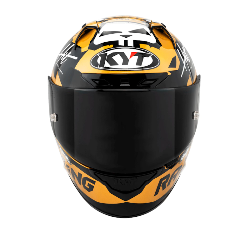KYT NZ Race Limited Edition Augusto World Champion 2022 Gold 2