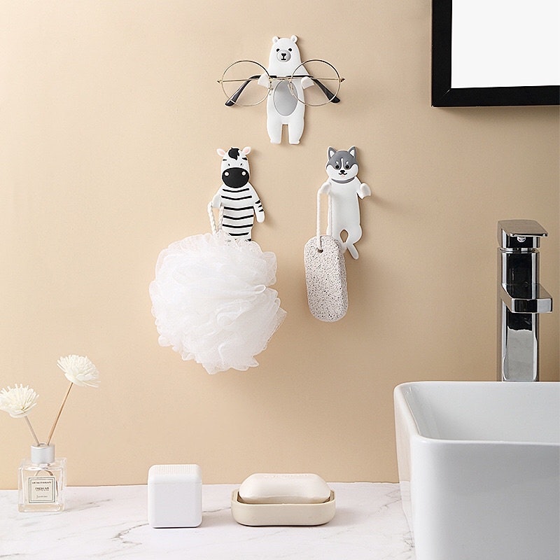 Silicone Hanger White Zoo 2