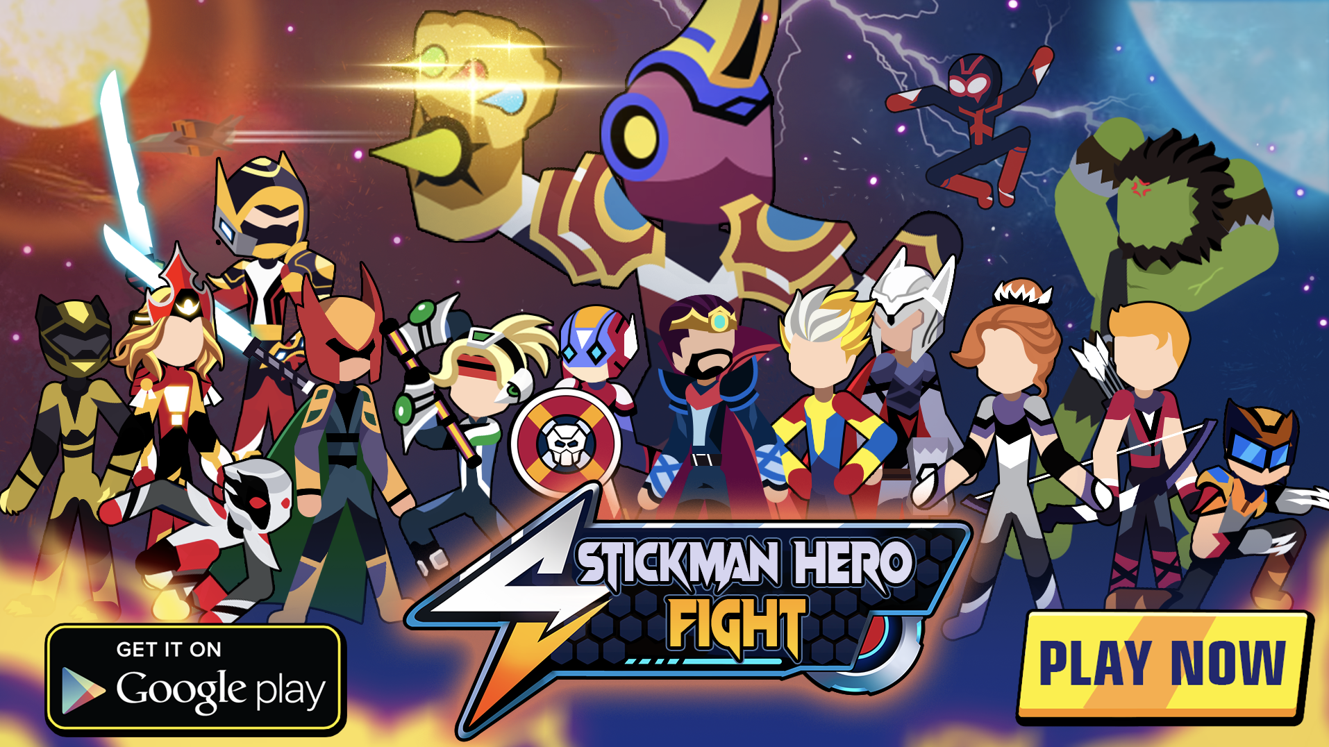 Stickman Hero Fight 2