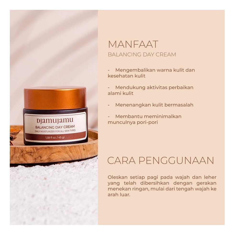  DJAMUJAMU BOTANICALS Balancing Day Cream