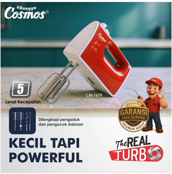 Star Cosmos Cosmos Hand Mixer Real Turbo CM-1679