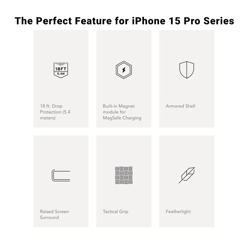  Urban Armor Gear UAG Pathfinder Case iPhone 15 Pro/Pro Max