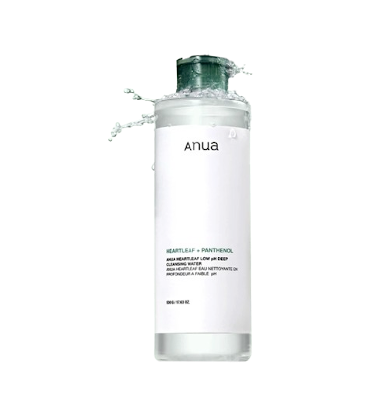 ANUA Heartleaf Low pH Deep Cleansing Water 1
