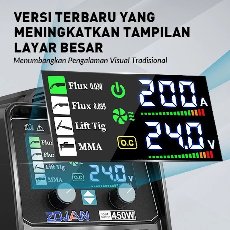 ZOJAN Mesin Las Cerdas 3in1 Inverter 2